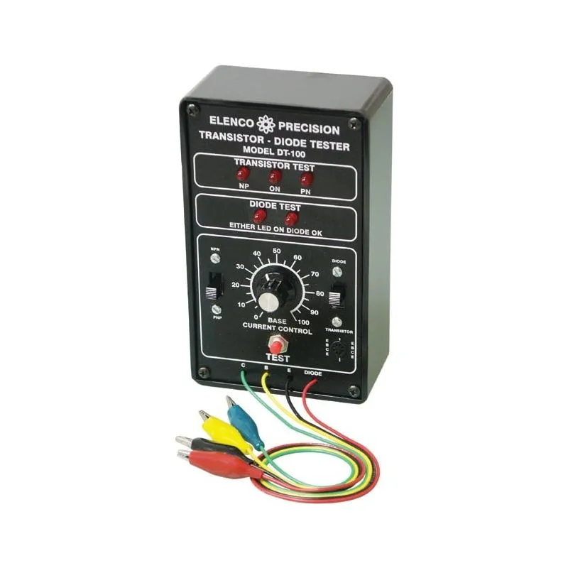 DT-100, Transistor-Diode Tester, In-Circuit Testing, Polarity Indicators