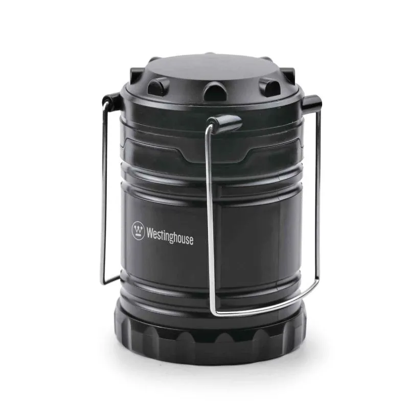 Westinghouse WF86 LED Dual Lantern – Bright White Light & Flame Effect Torch, Ideal for Camping & Outdoor Activities