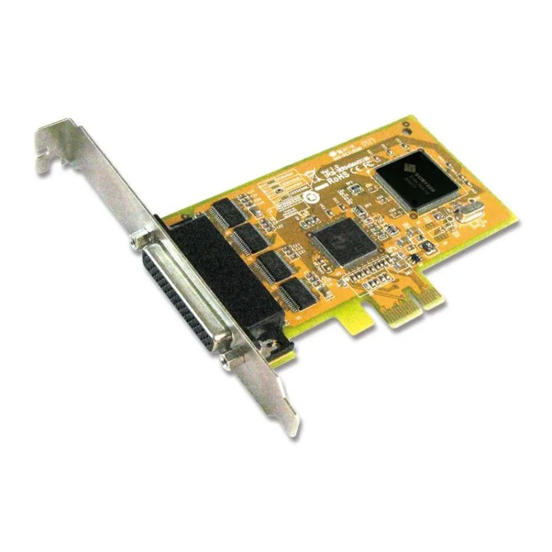 Sunix SER6456A PCI Express Board, 4-Port RS-232, 128-Byte FIFO