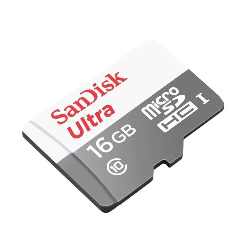 SanDisk Ultra 16GB microSDHC UHS-I Class 10 Memory Card