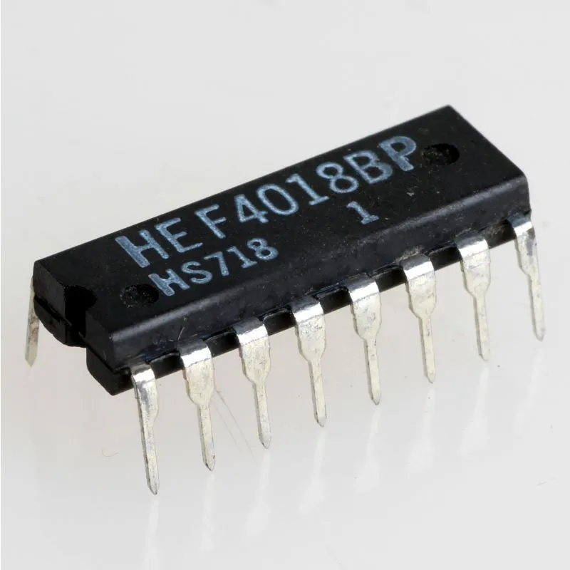 HEF4018BP, Presettable Divide-by-N Counter, DIP-16