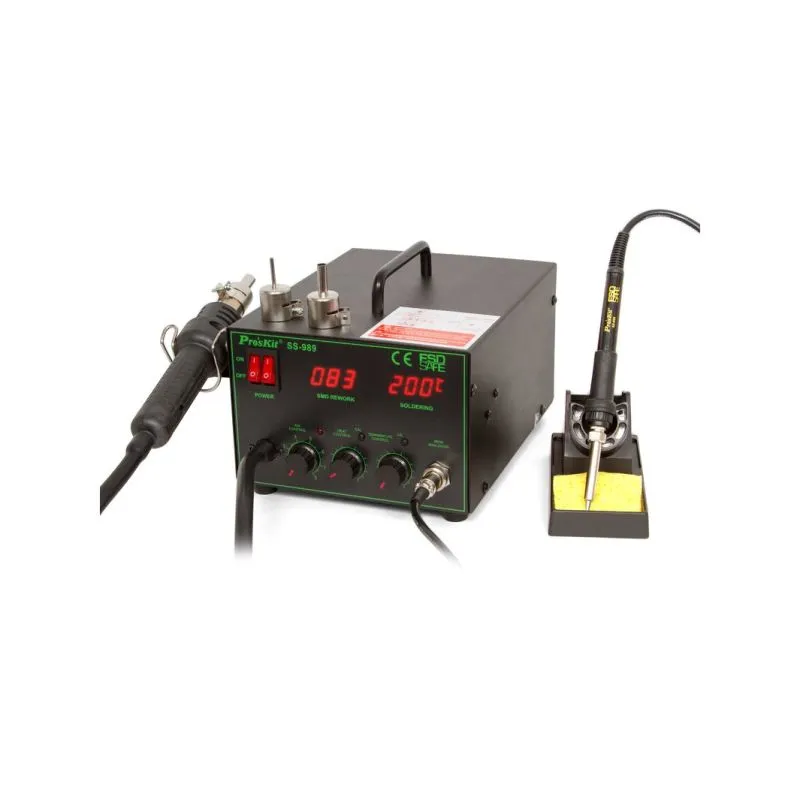 SS-989 2 In 1 SMD Hot Air Rework Station (220V)700W