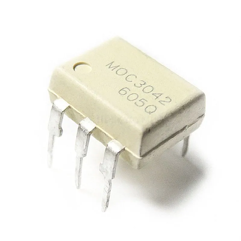 MOC3042,Zero-Crossing Optoisolator Triac Driver,DIP-6