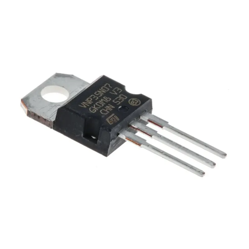 VNP35N07, N-Channel Fully Autoprotected Power MOSFET, TO-220 Package