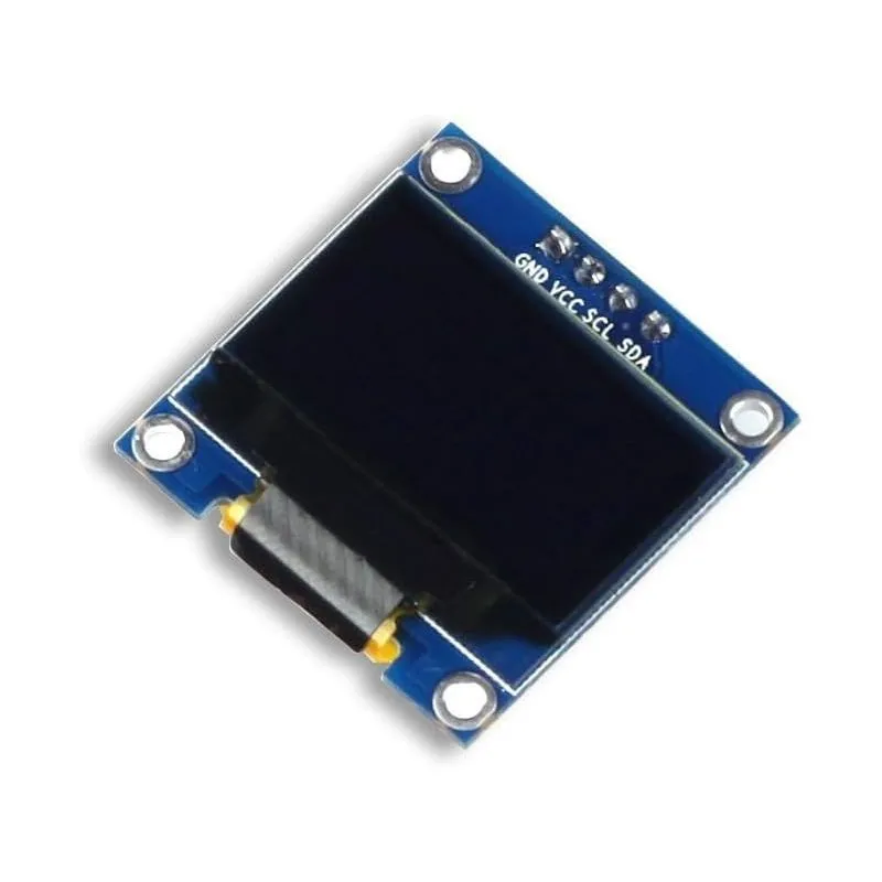 0.96-Inch OLED Display Module – I2C, 128x64 Resolution