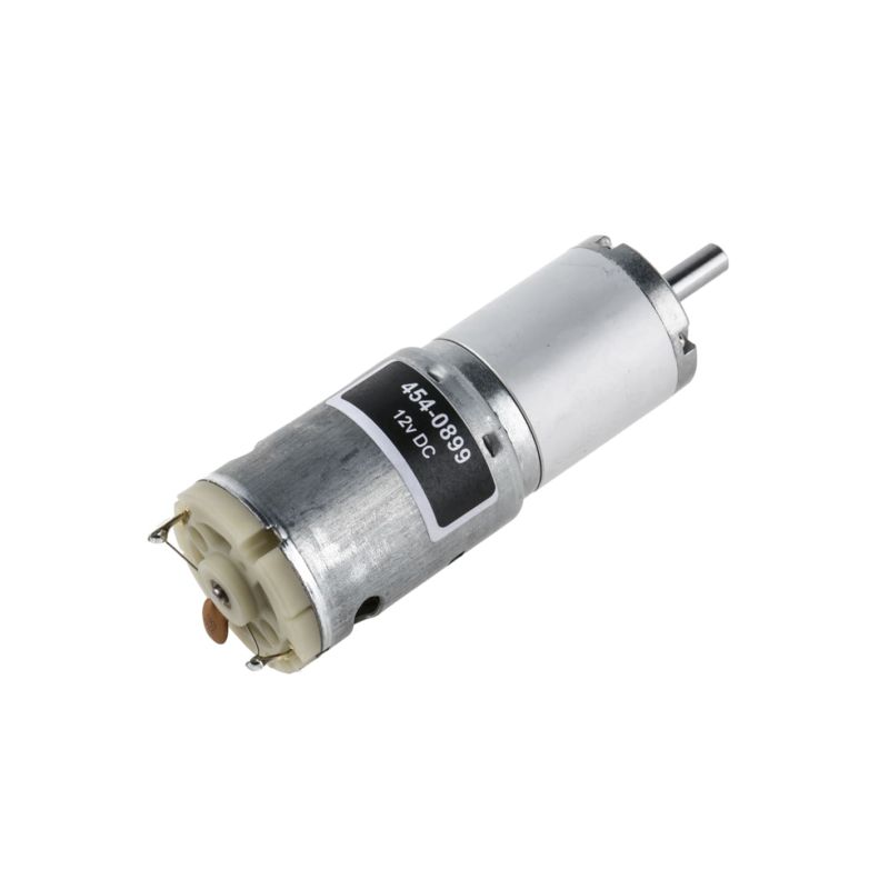 454-0899 12 V 4.5 Ã¢â€ â€™ 15 V dc 12000 gcm Brushed DC Geared Motor Output Speed 24 rpm
