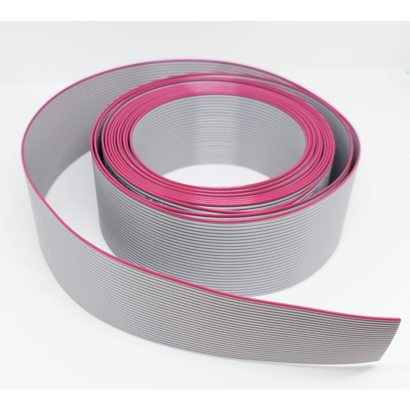Ribbon Cable,1.27mm,26PIN ,Gray-Red Insulation