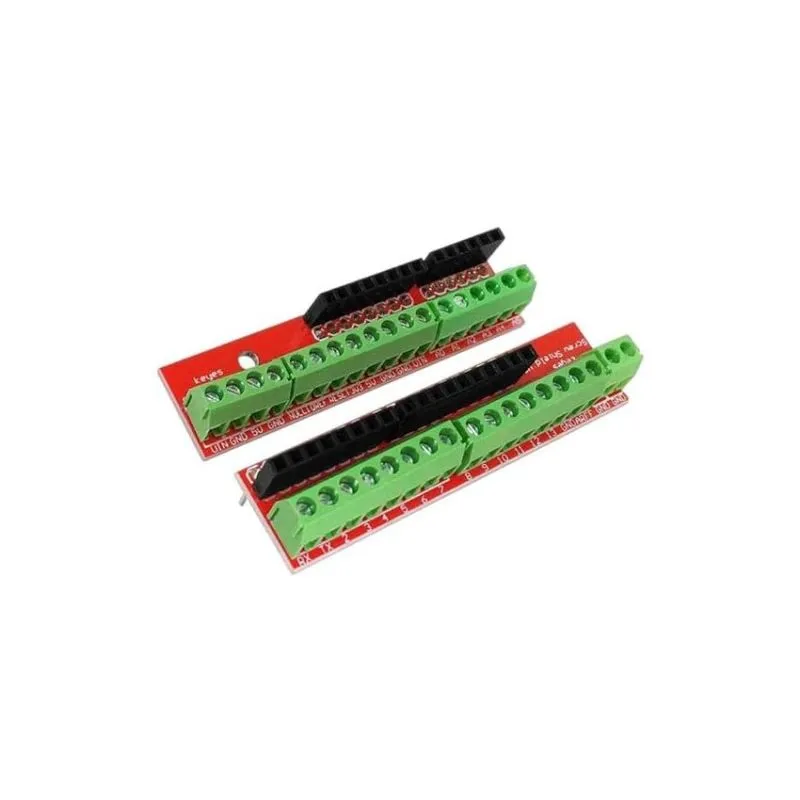 Arduino uNO Screw Shield V2, Terminal Block Interface, Easy Wiring for Arduino
