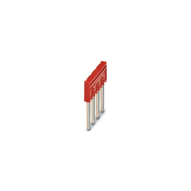 3001595 Conn Plug-In Bridge HDR 4 POS 6.2mm ST