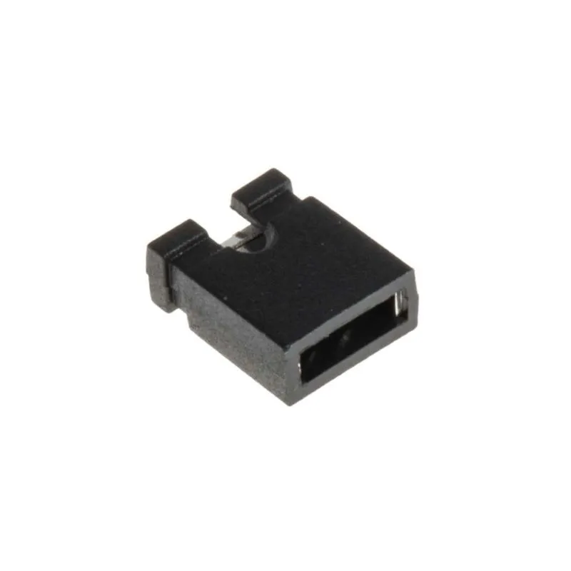 251-8682 RS Pro Shorting Link Female Straight Black Open Top 2 Way 1 Row 2.54mm Pitch