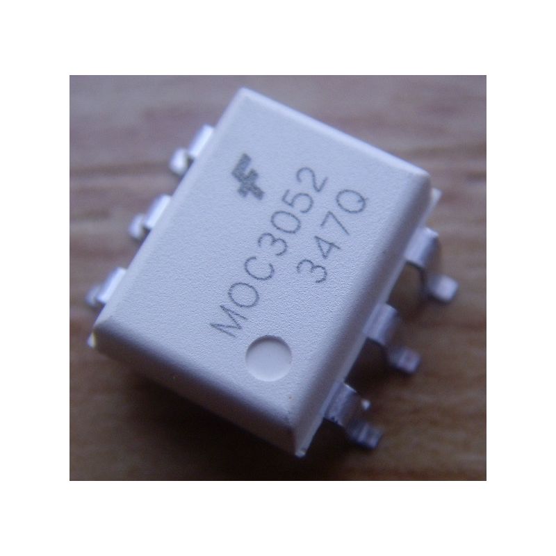 MOC3052,Random-Phase Triac Driver Optocoupler,SMD