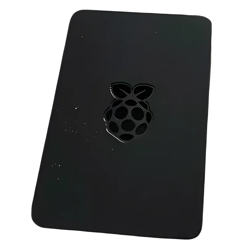 Plastic Case for Raspberry Pi 4 Model B,Black,Durable