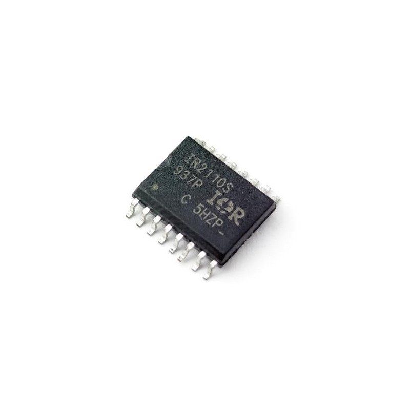 IR2110S,High and Low Side Gate Driver IC, SOIC-16, 2A,10V-20V