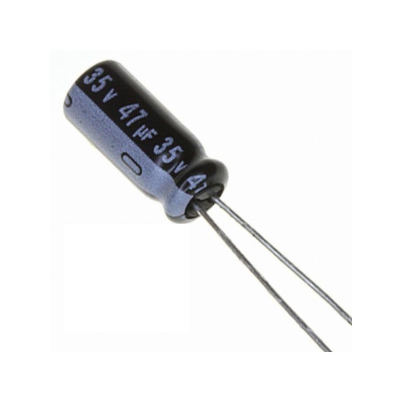 47uF 35V Electrolytic Capacitor - Radial Leaded