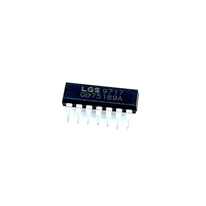 GD75189A, Quadruple Line Receiver, Input Resistance 3 to 7, Operating Voltage 5V
