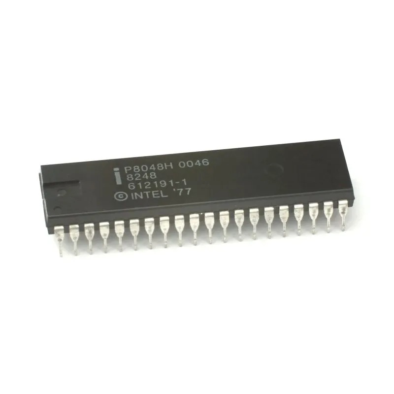 P8049AH, 8-Bit Microcontroller, 11 MHz, 2 KB MROM, 128 Bytes RAM, 40-Pin DIP