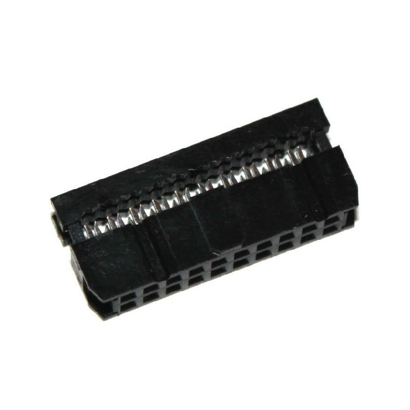 FC-20P,IDC Connector, 2.54mm 20 Pins