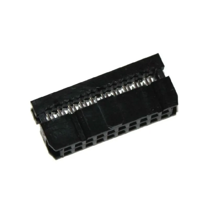 FC-20P,IDC Connector, 2.54mm 20 Pins