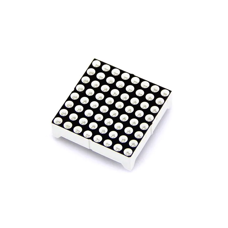 YY-1588ASR, Dot Matrix Display, 8x8 LED Red Display for Arduino and Raspberry Pi, 16x16 mm