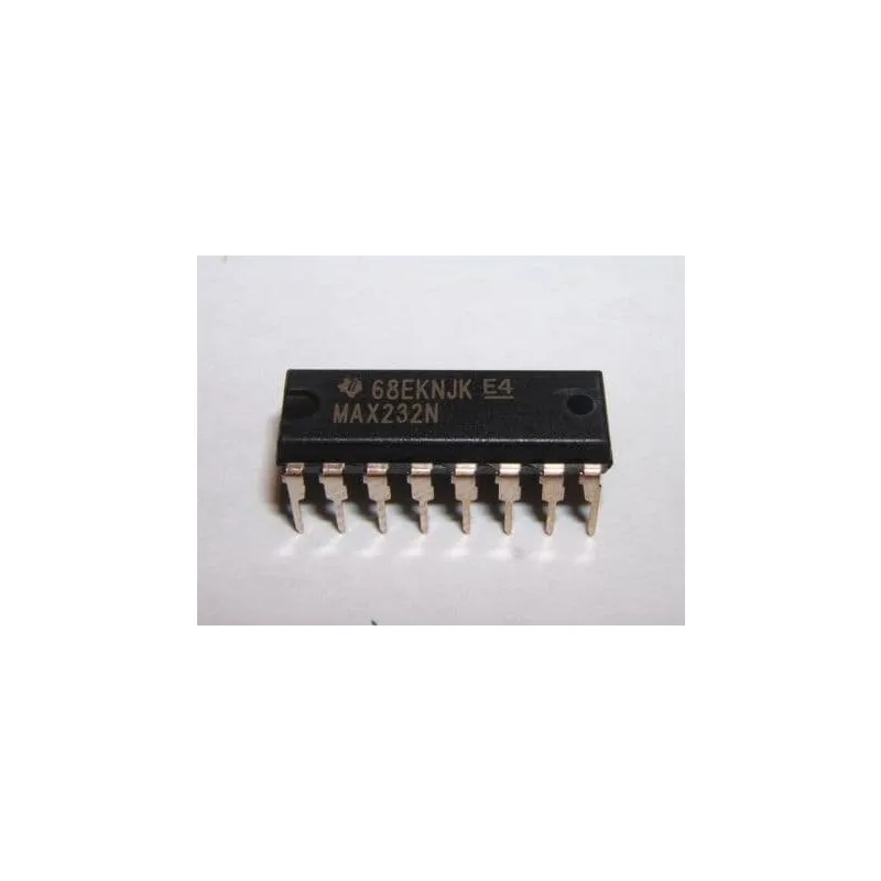 MAX232N, Dual RS-232 Driver/Receiver, 16-Pin DIP Package