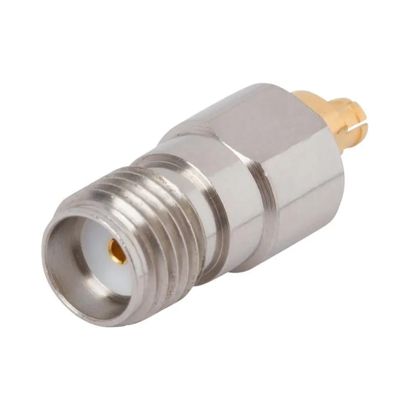 1132-6025 Amphenol SV Microwave CONN ADAPT SMPM JACK TO SMA JACK