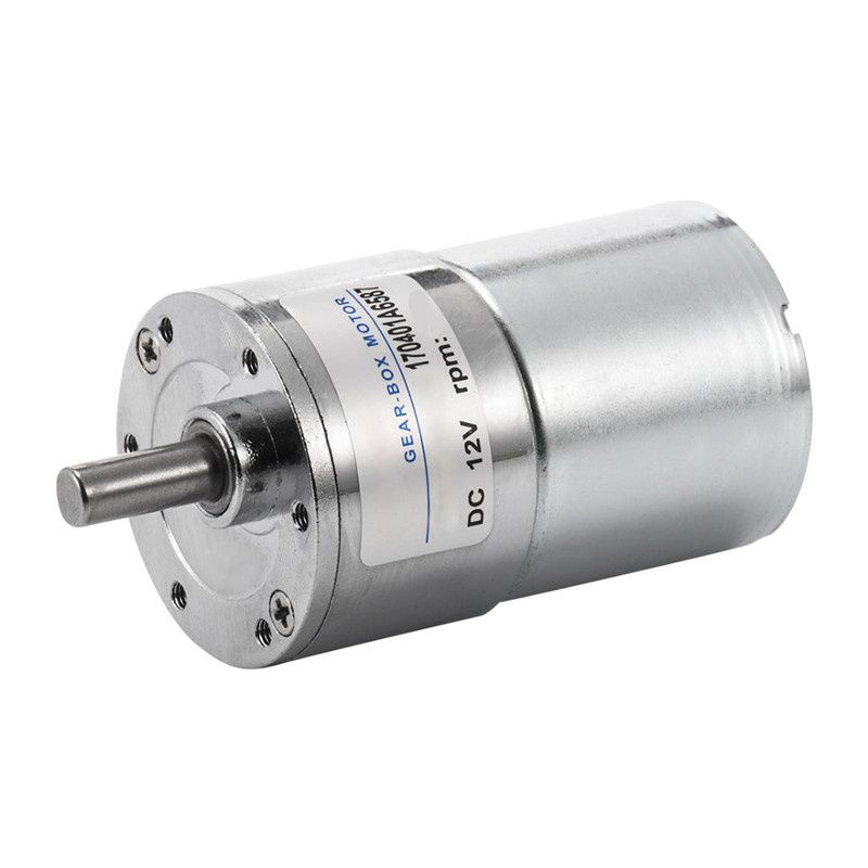52 RPM Planetary Gear Motor, High Torque 12V DC Motor