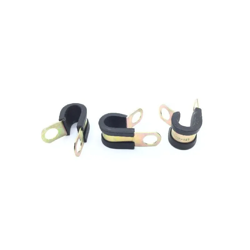 MS21333-123 Military Standard Loop Clamp Diameter: 3/8", rubber synthetic cushion