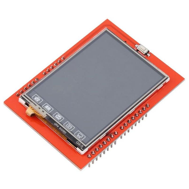 2.4 Inch TFT LCD Display Module for Arduino UNO, 240x320 Resolution, Touch Screen, SPI Interface