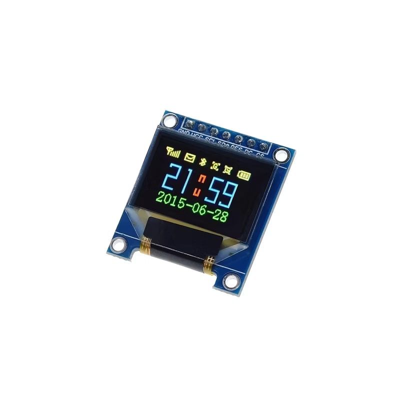 0.95 Inch OLED Display Module SSD1331, SPI Interface, 96x64 Resolution, Full Color RGB, 3.3V Logic for Arduino