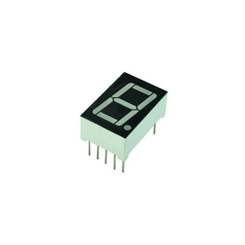 0.56″ 7-Segment LED Display, Green, Common Cathode, 10-Pin, Numeric Indicator Module