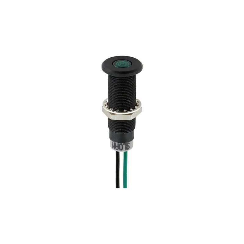 Sloan, 348811G1G81NCL1, LED Green 5-28V