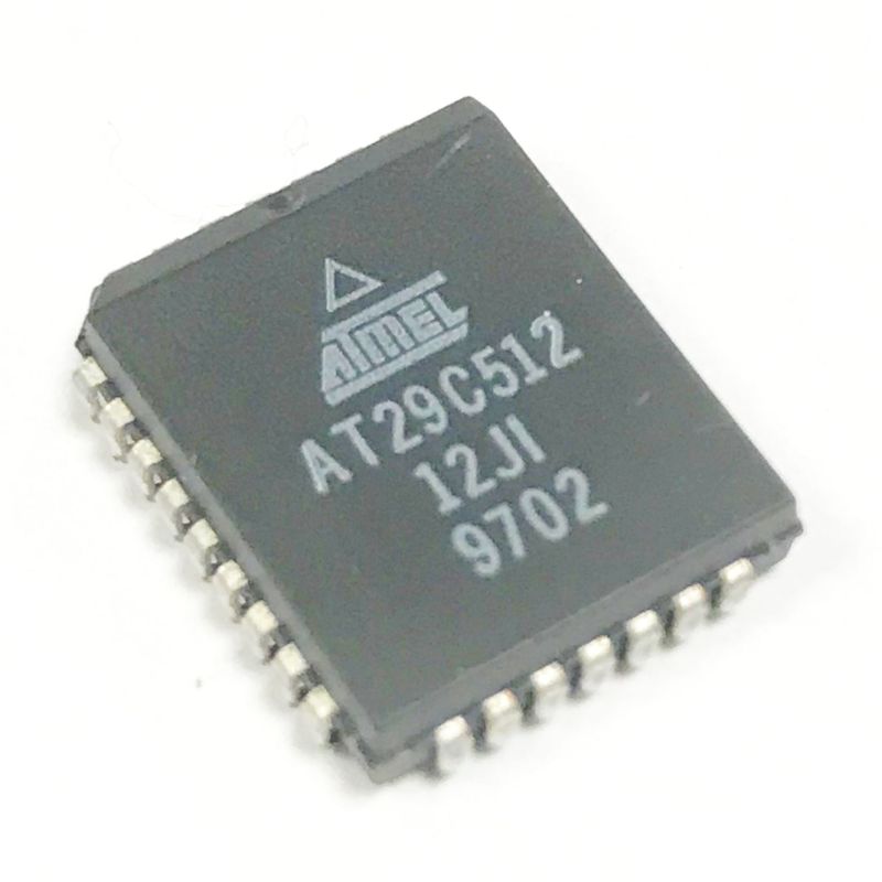 AT29C512-12JI, 512-Kbit Flash Memory, PLCC-32