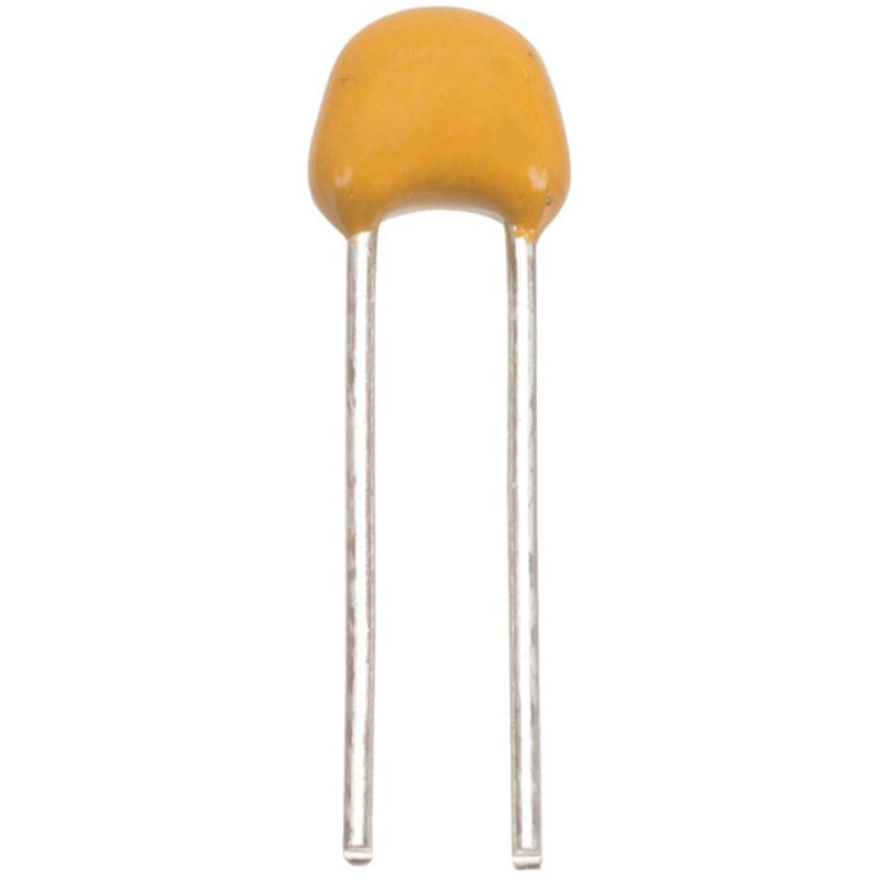 1uF Ceramic Capacitor 100V ±10% Through Hole Radial Lead Non-Polarized