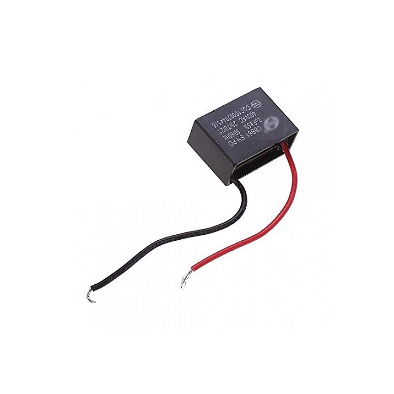 CBB61 2UF 450V Fan Capacitor Wire Lead AC Motor Start 5 Percent Tolerance