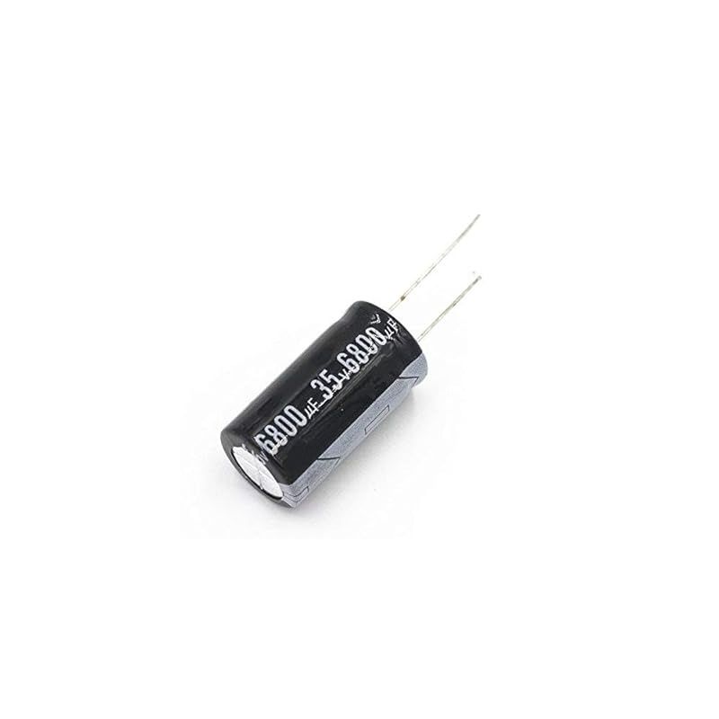 6800 µF 35VDC Aluminum Electrolytic Capacitor, Snap-In, Radial Lead, High Ripple Current