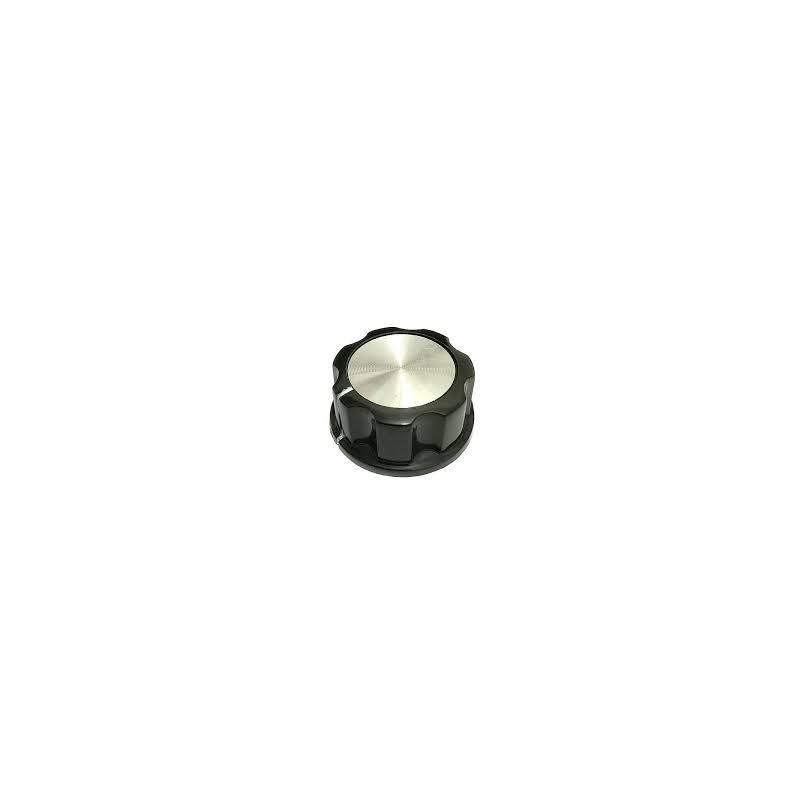Knob A04 6mm Shaft Fit Large Control Knob with Aluminum Cap 38mm Diameter