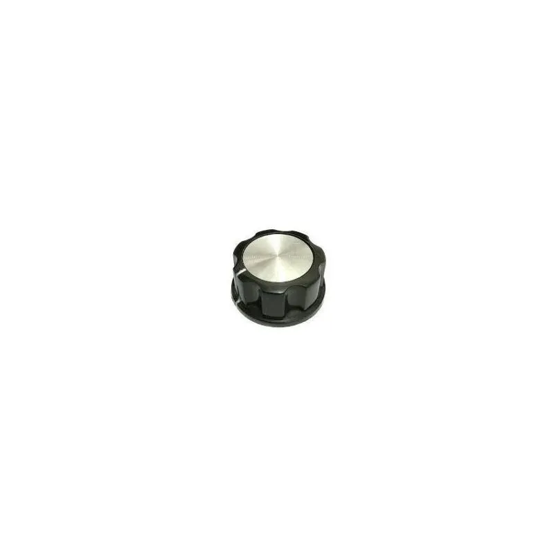 Knob A04 6mm Shaft Fit Large Control Knob with Aluminum Cap 38mm Diameter