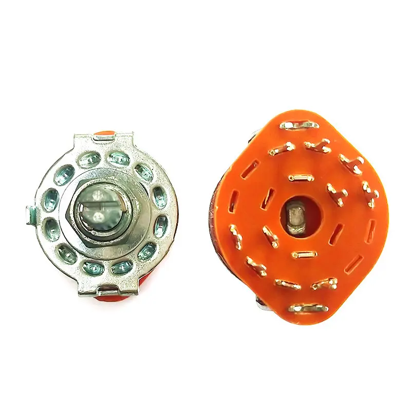 RS25-1-2-4 Potentiometer Rotary Switch 20K Ohm 2W 12-Position Panel Mount