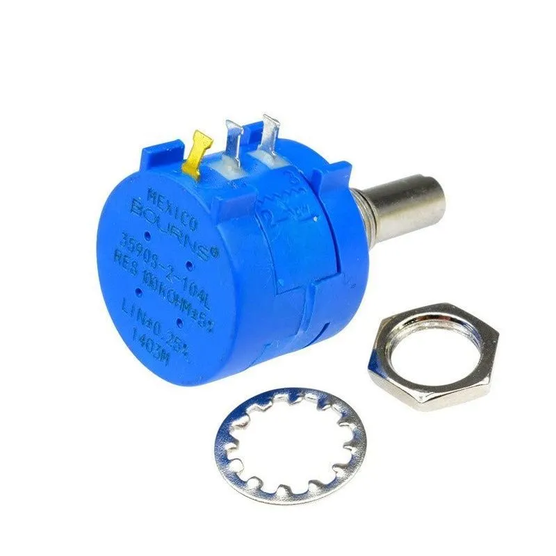 5 k Ohm Precision 10‑Turn Wirewound Potentiometer