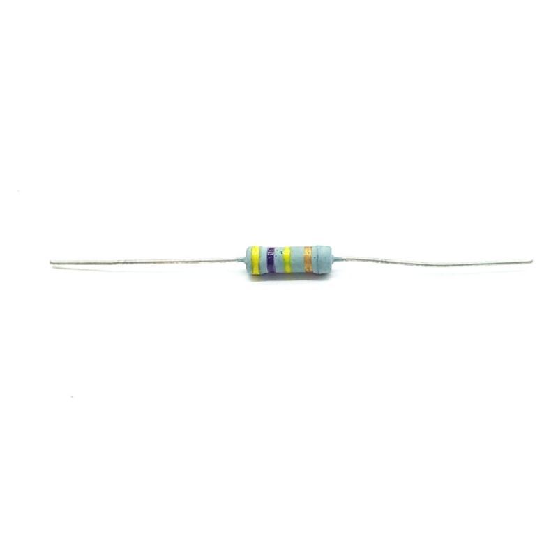 Wirewound Resistor,470KOhm,1W,Through Hole