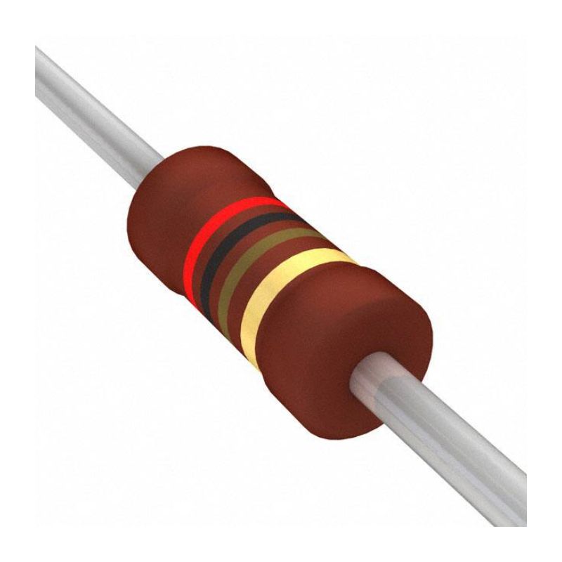 200 Ohm Resistor 2W ±5 Percent Carbon Film Axial Through-Hole