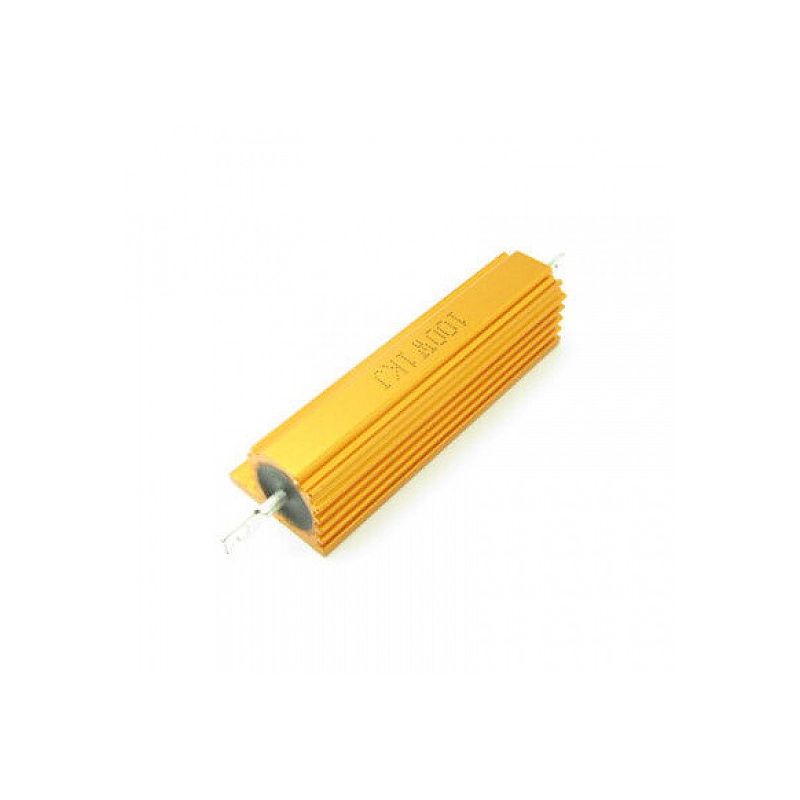 1K Ohm Wirewound Resistor 100W ±5 Percent Round Aluminum Housed Chassis Mount High Power