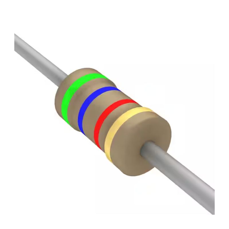 5.6K Ohm Resistor 1.4W ±5 Percent Carbon Film Axial Lead Through-Hole Flameproof