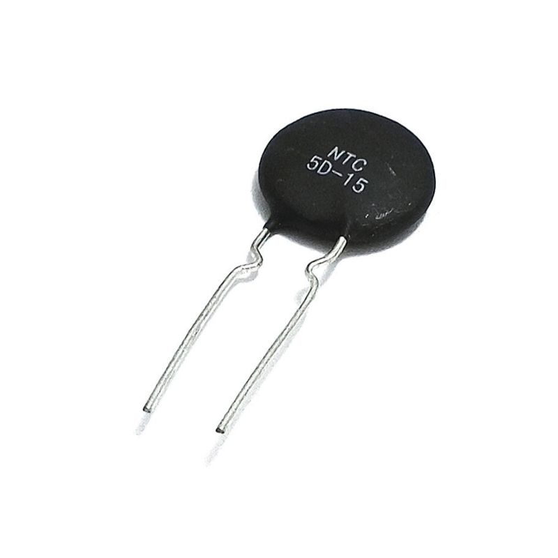 NTC 5D15 Inrush Current Limiter Thermistor 5 Ohm 15mm Disc Through Hole
