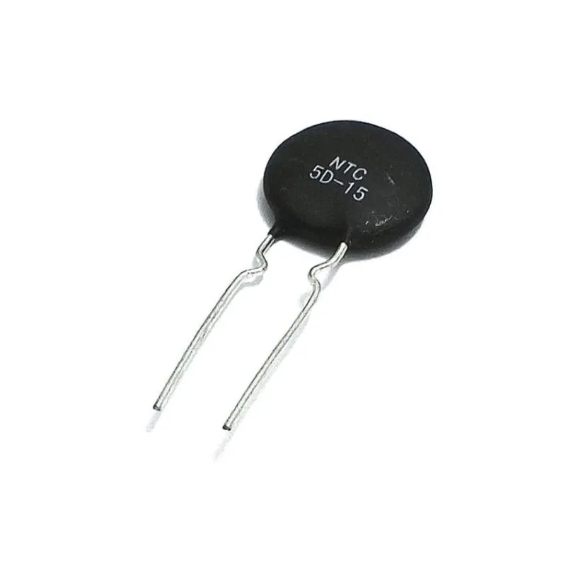 NTC 5D15 Inrush Current Limiter Thermistor 5 Ohm 15mm Disc Through Hole