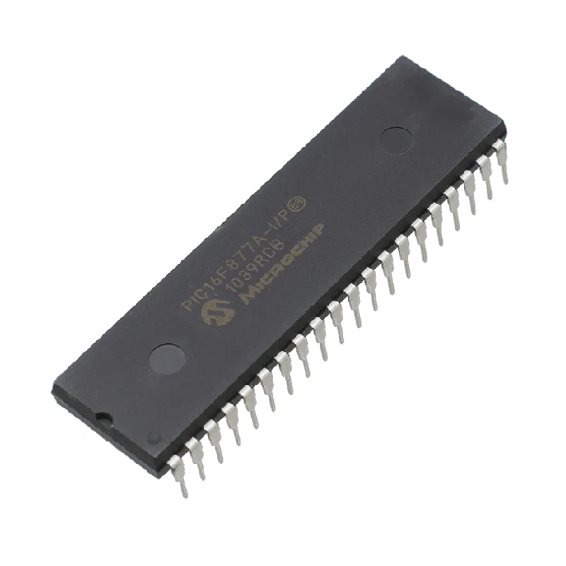 PIC16F877A-I/P,Microcontroller,8-bit,20MHz,DIP-40