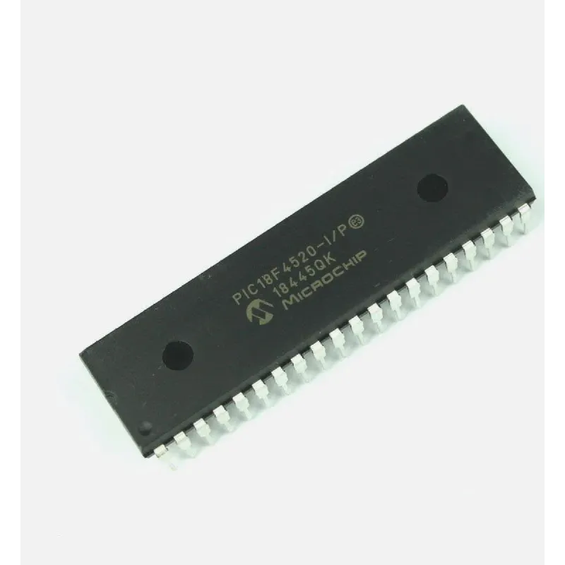 PIC18F4520-I/P,8-Bit Microcontroller,32KB,1.5KB,40MHz,5V,40-Pin