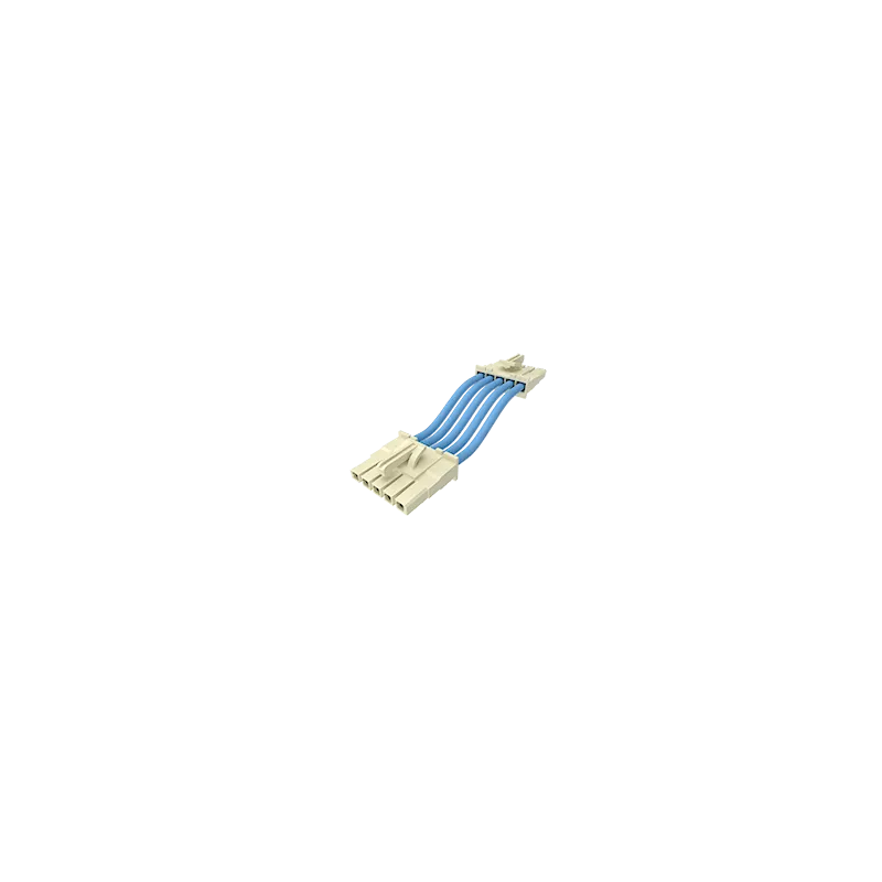.165"" Power MateÂ® Double Row Discrete Wire Cable Assembly, Socket
