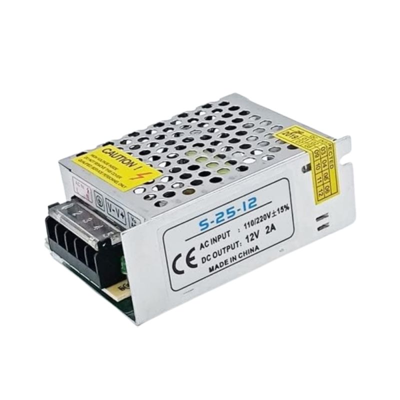 S-25-12,Single Output Switching Power Supply, 12VDC, 2A , 25W 