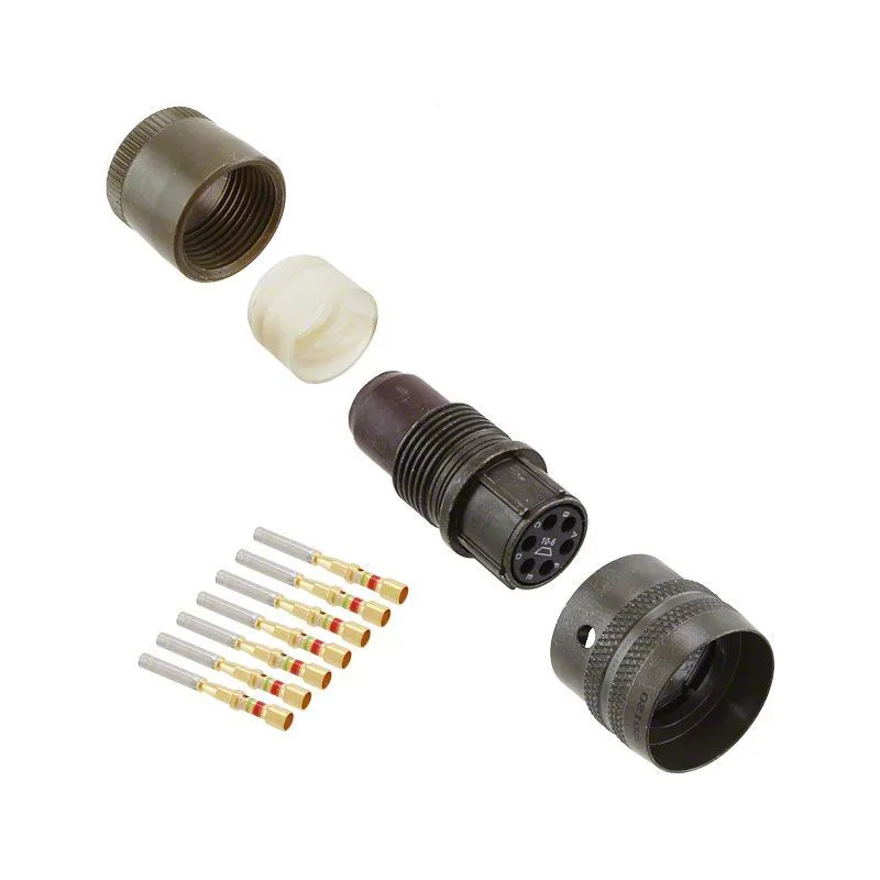 PT06SE10-6SQ-024 CONN PLUG FMALE 6POS GOLD CRIMP